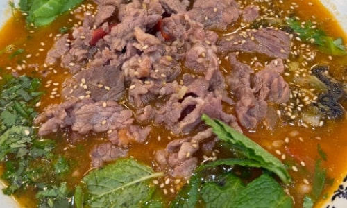 spicy and sour beef soup spicy and sour beef soup